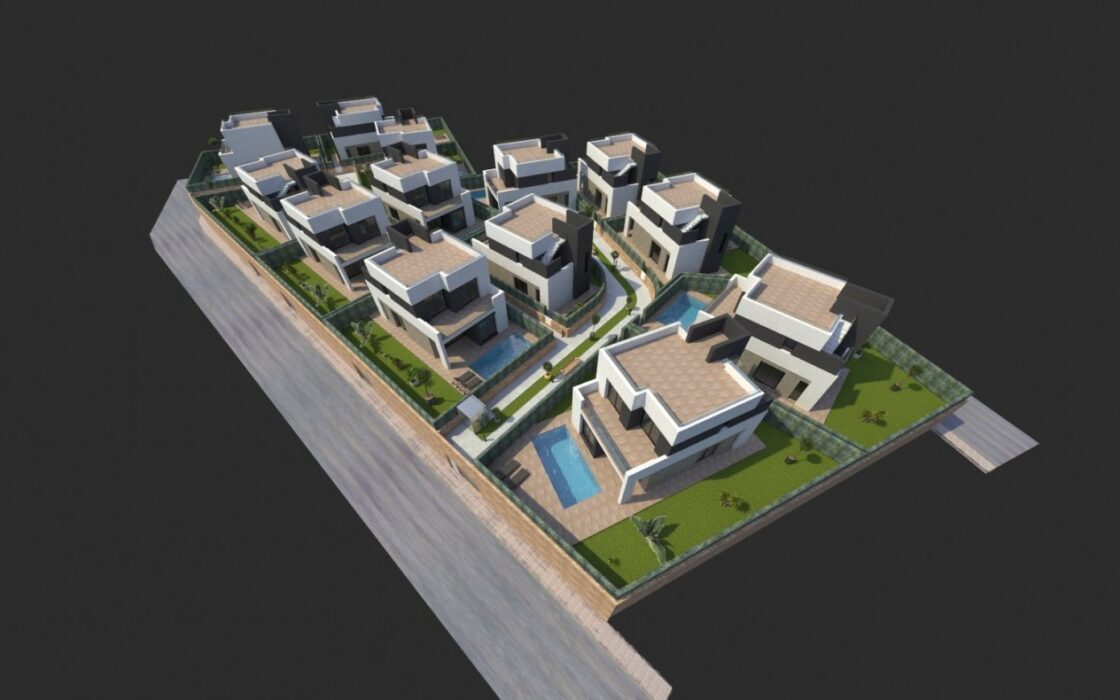 Дом в La Nucía 167 кв.м с бассейном в 5.5 км от моря