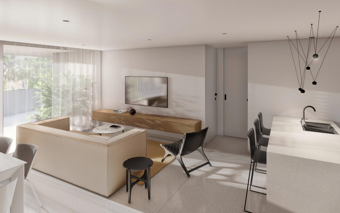 Апартаменты 80 кв.м с террасой в Гуардамаре 2025 года