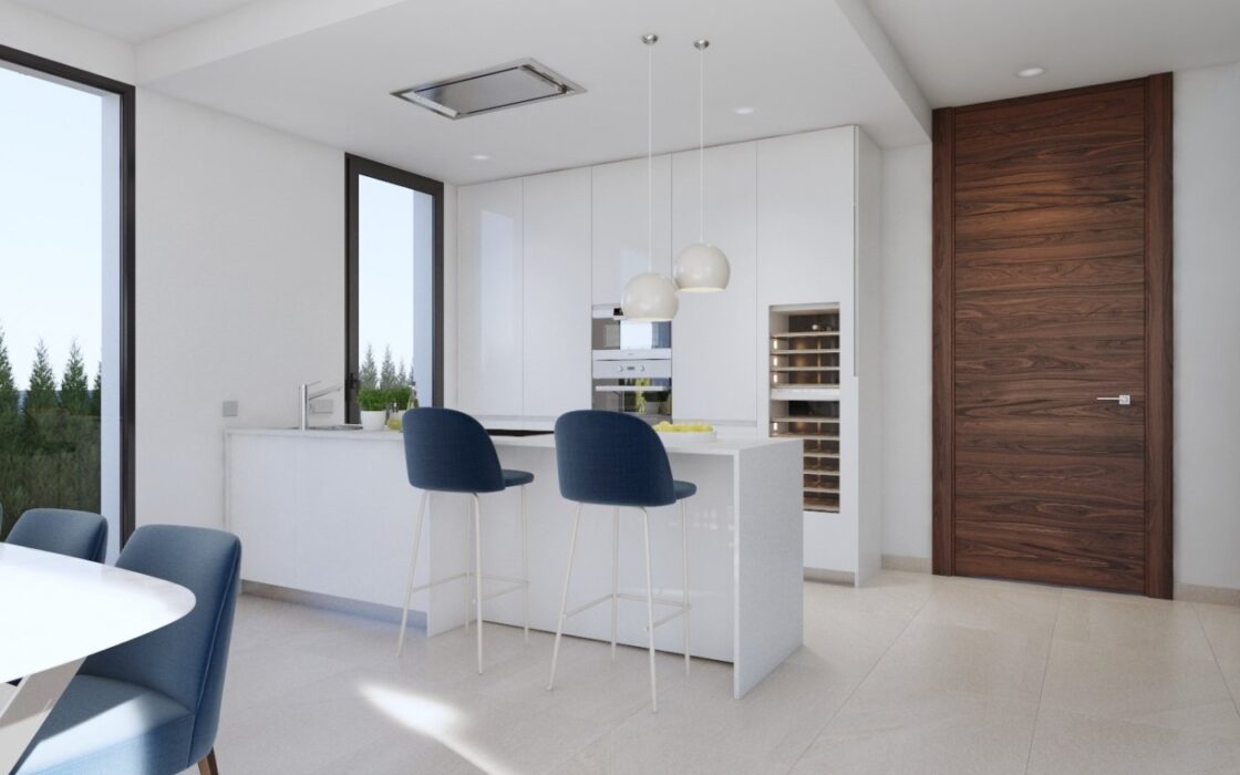 Дом в Финестрате 154 кв.м с видом на море и бассейном