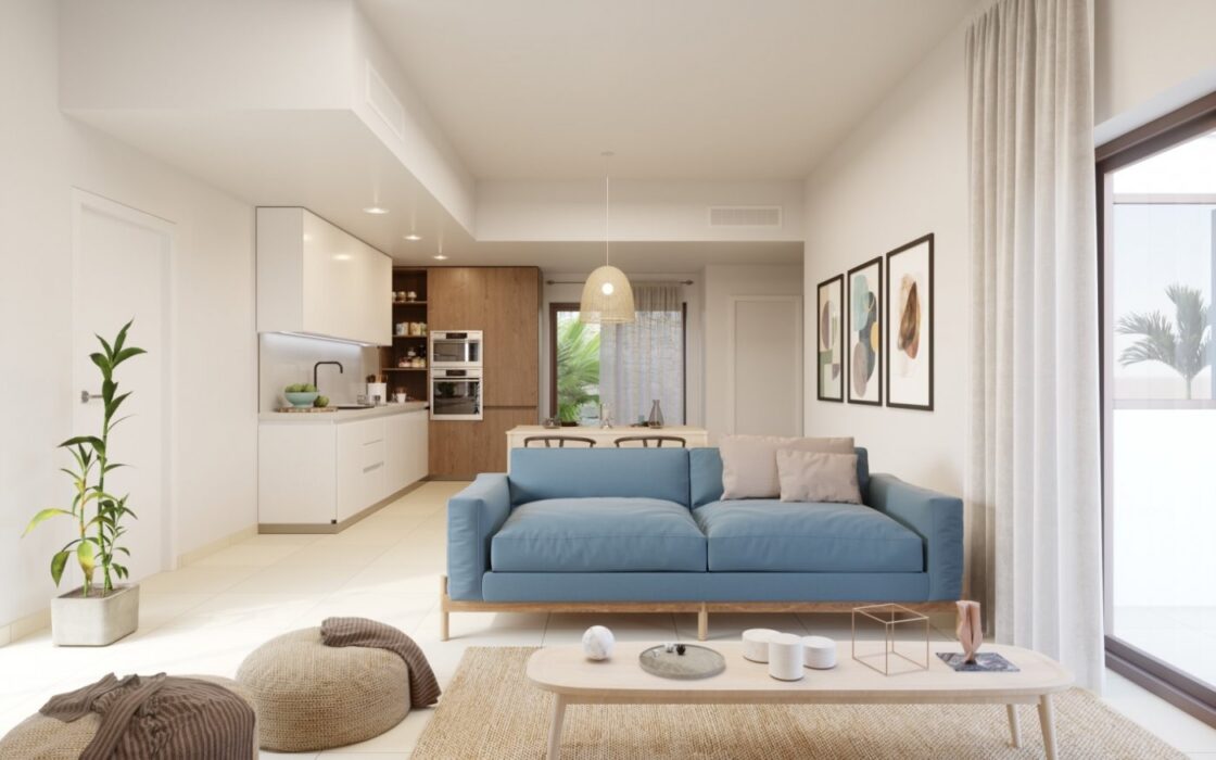 Дом в Финестрате 111 кв.м с видом на море и бассейном