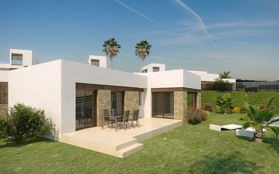 Дом в Финестрате 111 кв.м с видом на море и бассейном