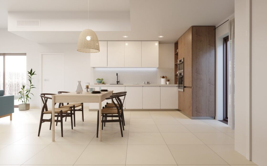 Дом в Финестрате 111 кв.м с видом на море и бассейном