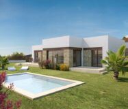 Дом в Финестрате 111 кв.м с видом на море и бассейном