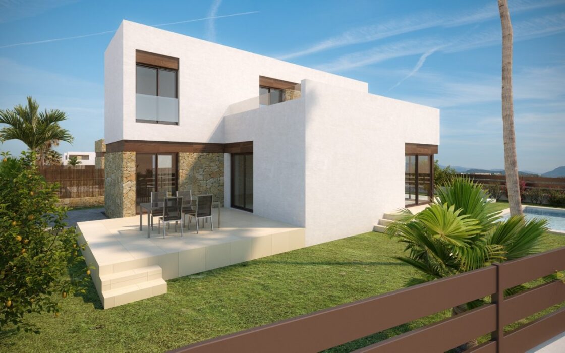 Дом в Финестрате 111 кв.м с видом на море и бассейном