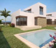 Дом в Финестрате 111 кв.м с видом на море и бассейном