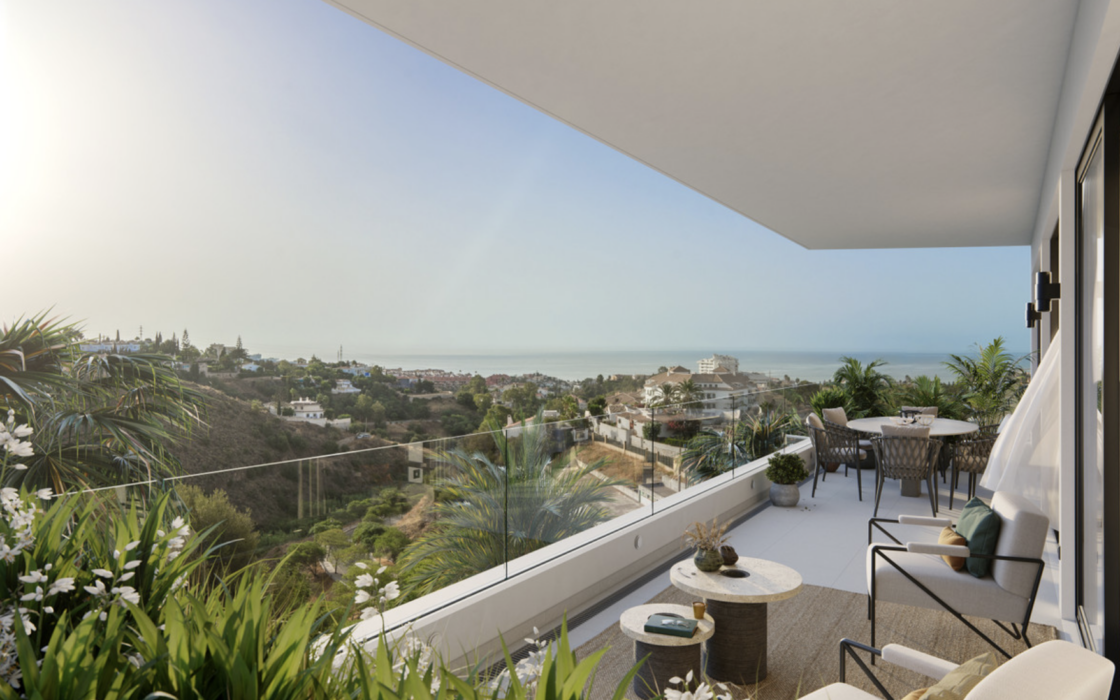 Двокімнатні апартаменти з терасою в Фуенхіролі 107 кв.м