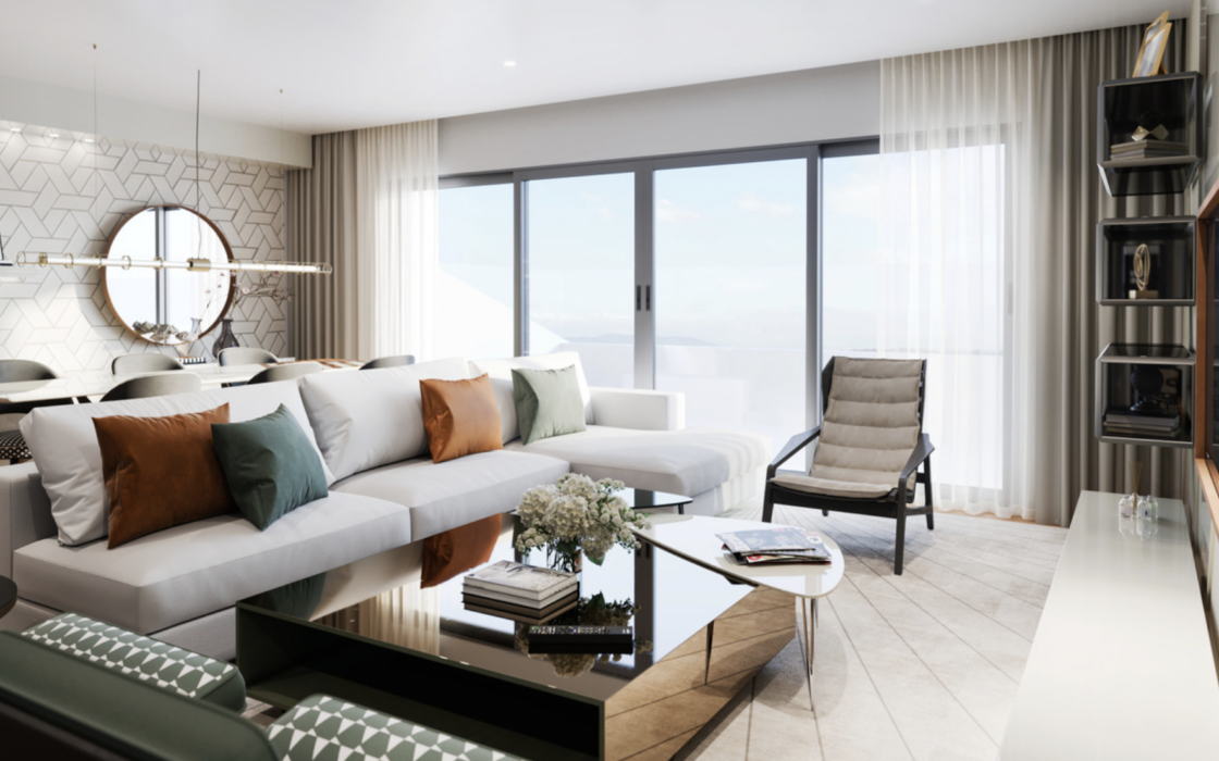 Двокімнатні апартаменти з терасою в Фуенхіролі 107 кв.м