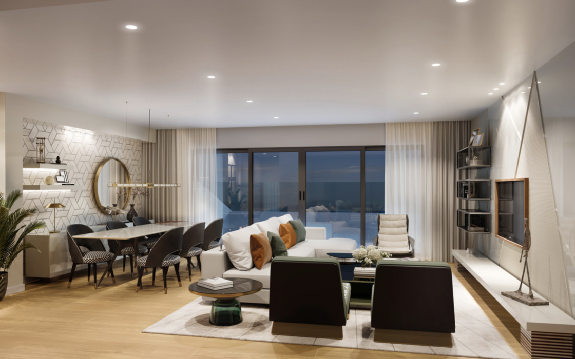 Двокімнатні апартаменти з терасою в Фуенхіролі 107 кв.м