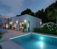 Вилла в Pedreguer 133 кв.м з видом на море та басейном