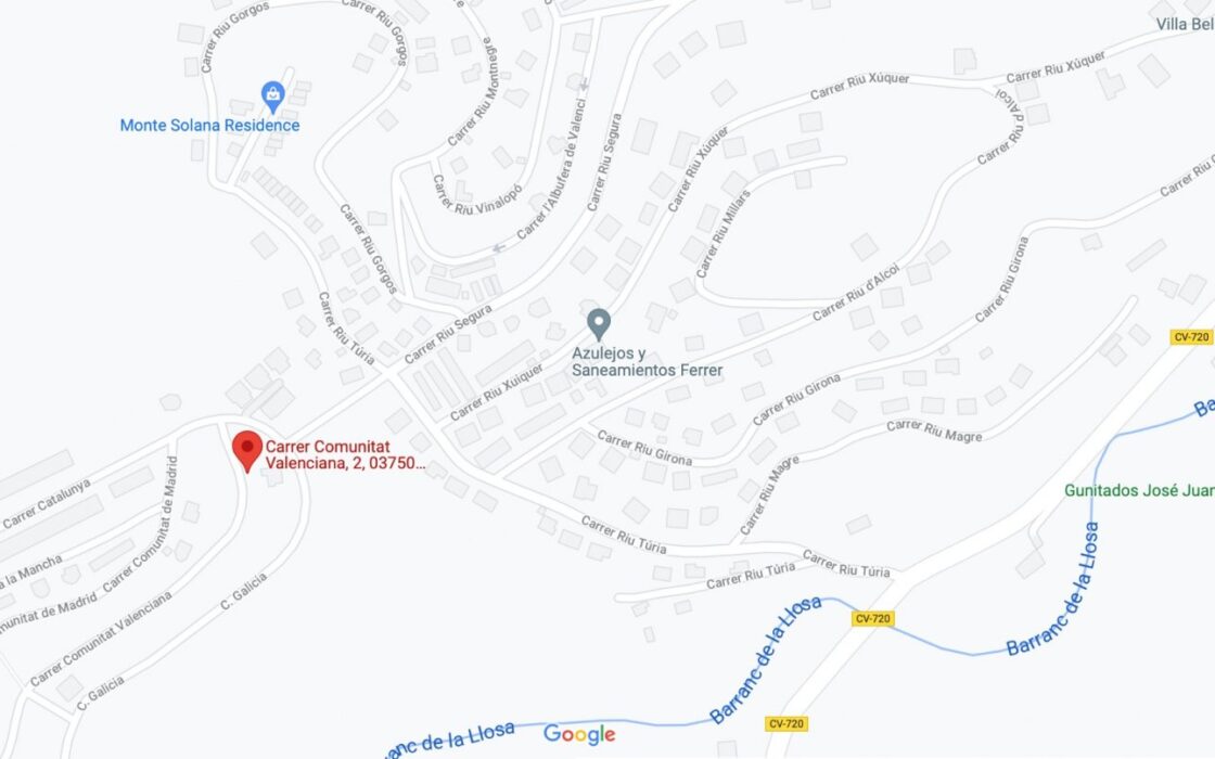 Вилла в Pedreguer 133 кв.м з видом на море та басейном