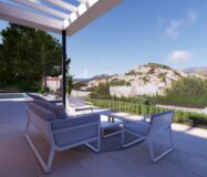 Вилла в Pedreguer 133 кв.м з видом на море та басейном