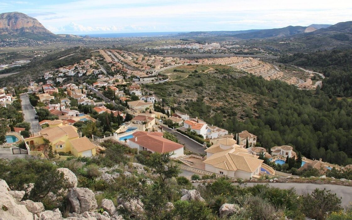 Вилла в Pedreguer 133 кв.м з видом на море та басейном