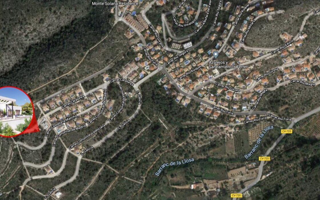 Будинок в Педрегере 141 кв.м з басейном та видом на море