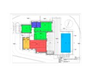 Будинок в Pedreguer, 221 кв.м, 4 кімнати, вид на море