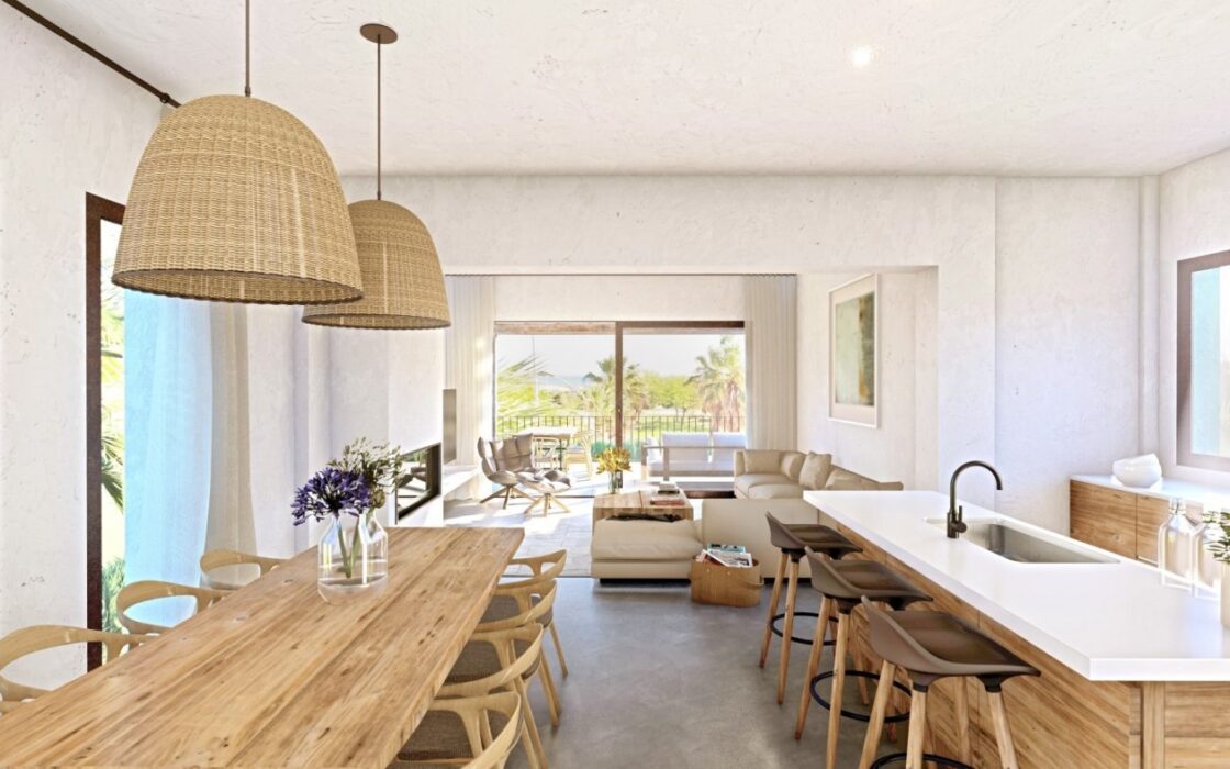 Дом в Oliva 262 кв.м у моря с террасой и бассейном