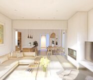 Дом в Oliva 262 кв.м у моря с террасой и бассейном