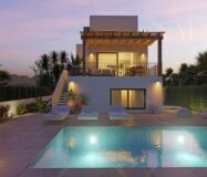 Дом в Oliva 262 кв.м у моря с террасой и бассейном