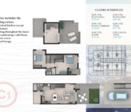 Таунхаусы в Ла-Манге у моря с террасами 109 кв.м