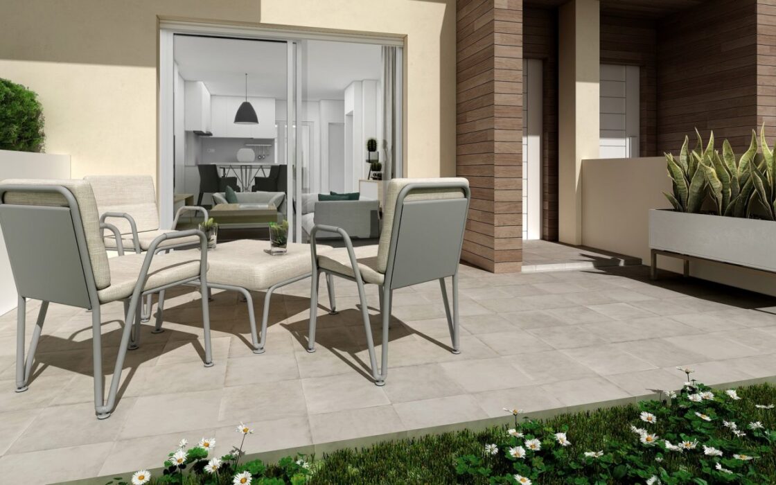 Таунхауси в Ла-Манзі біля моря з терасою 2-3 спальні 97 кв.м