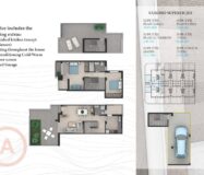 Таунхауси в Ла-Манзі біля моря з терасою 2-3 спальні 97 кв.м