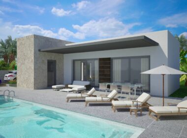 Нові вілли з терасою в Бенихофарі, 3 спальні, 178 кв.м