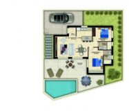 Сучасні вілли з терасою в Бенихофарі 90 кв.м