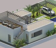 Новые виллы в Бенихофаре с террасой и бассейном 156 кв.м