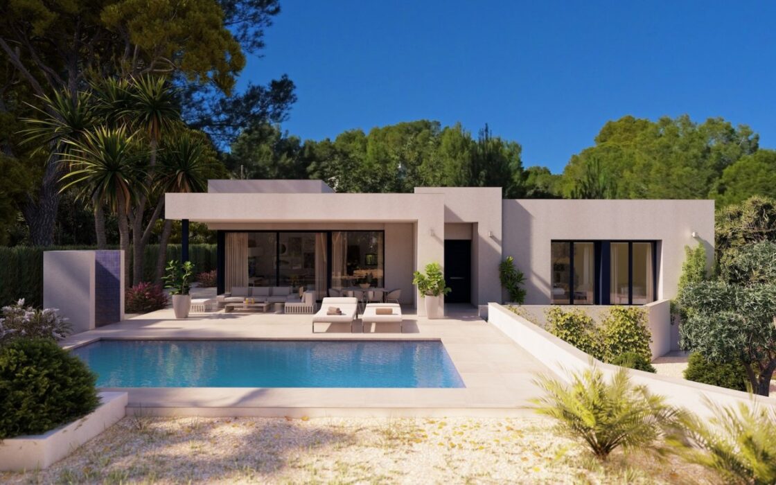 Будинок 260 кв.м в Бениссі біля моря з басейном та терасою