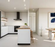 Трехкомнатная квартира с террасой в Бенальмадене 119 кв.м