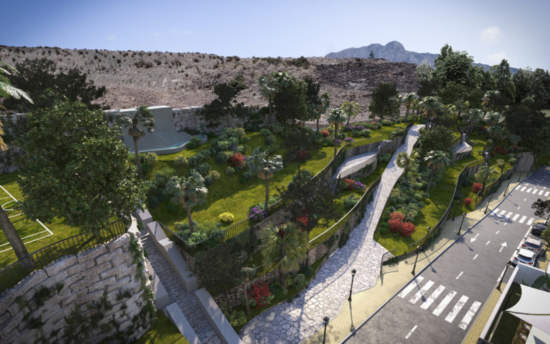 Просторная 2-комнатная квартира с террасой в Бенахависе