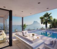 Будинок в Кальпе 552 кв.м з видом на море та басейном