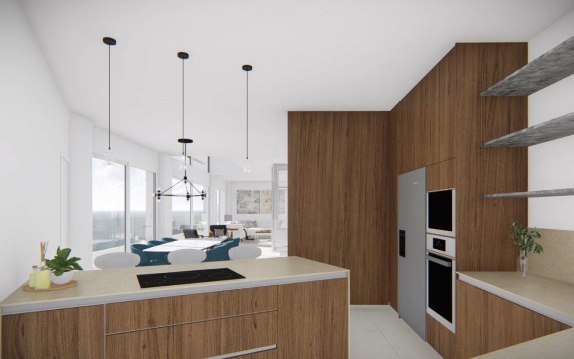 Вілла з терасою та видом на море в Вільяхойоса 351 кв.м