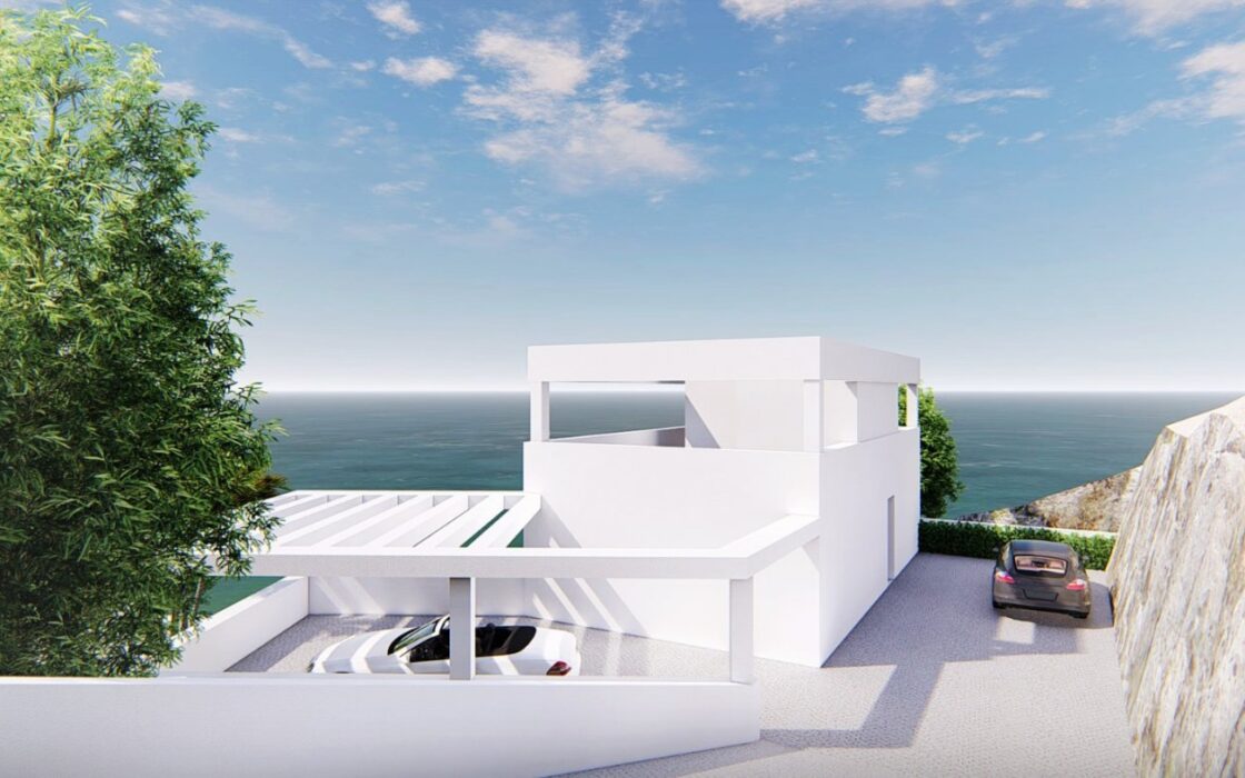 Вілла з терасою та видом на море в Вільяхойоса 351 кв.м