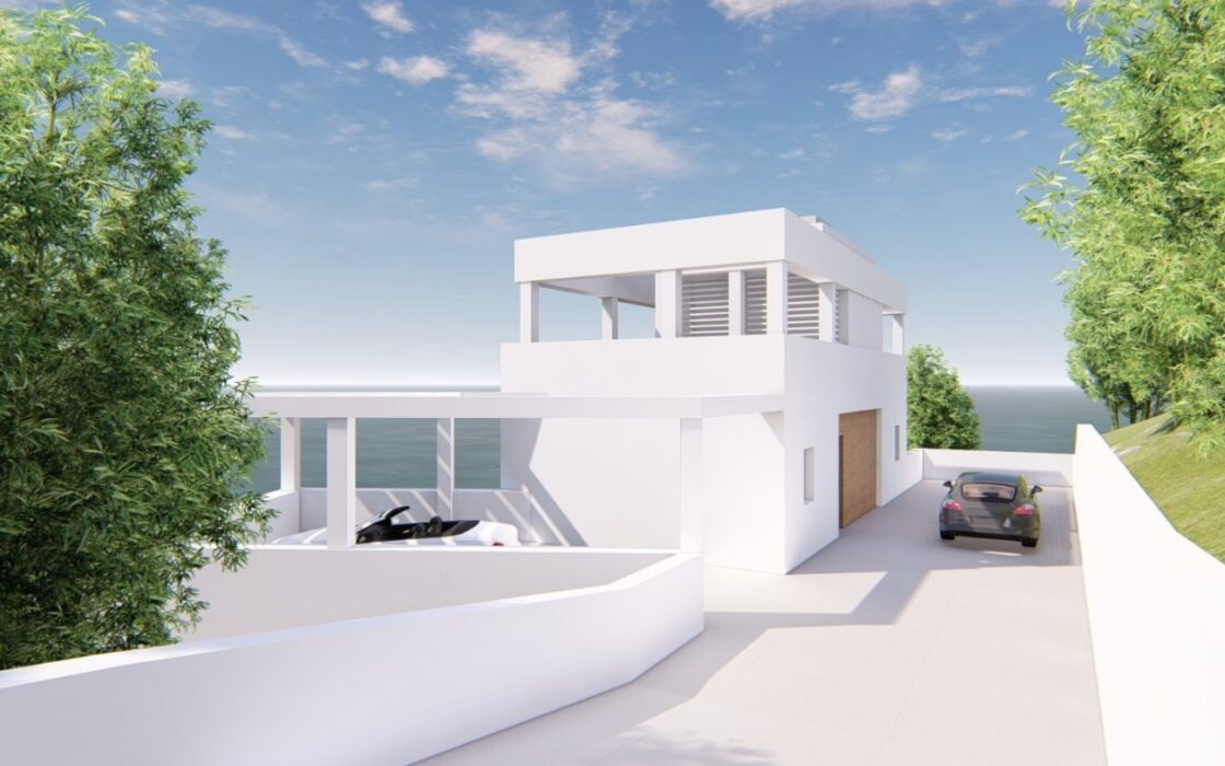 Вілла з терасою та видом на море в Вільяхойоса 351 кв.м