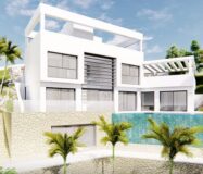 Вілла з терасою та видом на море в Вільяхойоса 351 кв.м