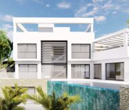 Вілла з терасою та видом на море в Вільяхойоса 351 кв.м