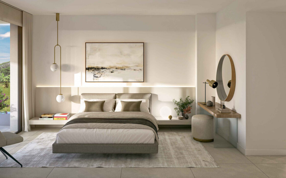 Апартаменты 3 спальни в Эстепоне 132 кв.м с террасой