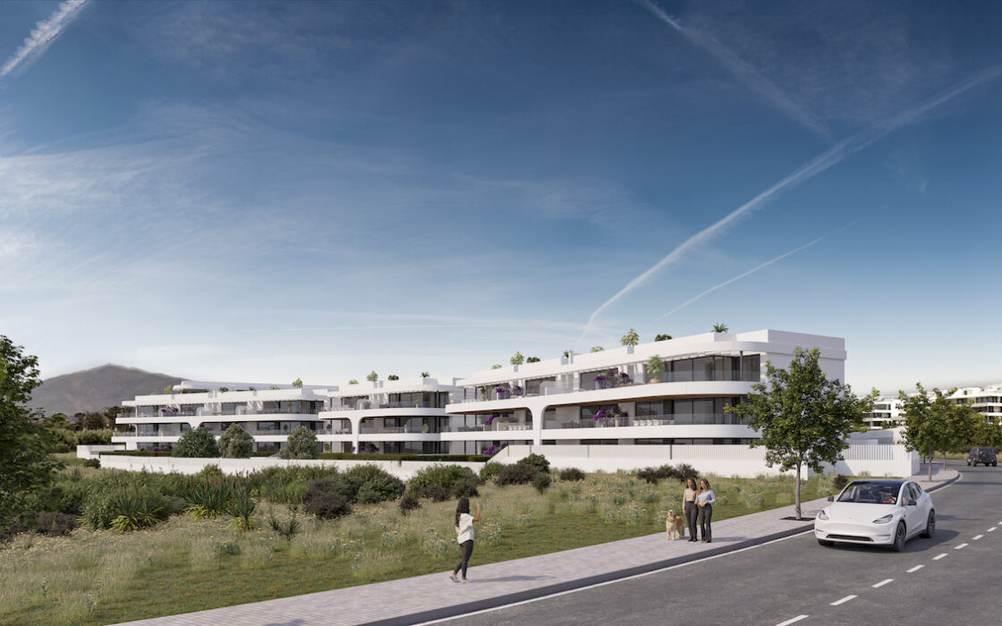 Апартаменты 3 спальни в Эстепоне 132 кв.м с террасой