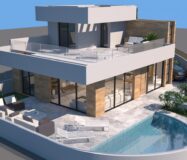 Прекрасная вилла с видом на гольф в Рохалесе 229 кв.м