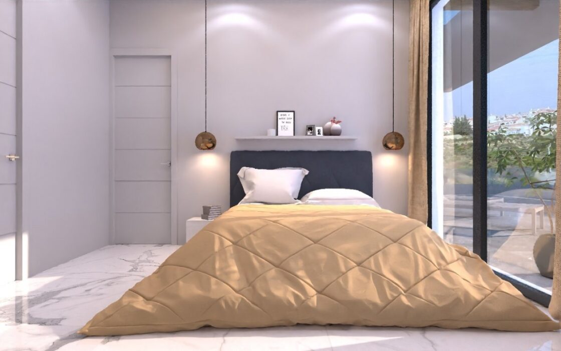 Прекрасная вилла с видом на гольф в Рохалесе 229 кв.м