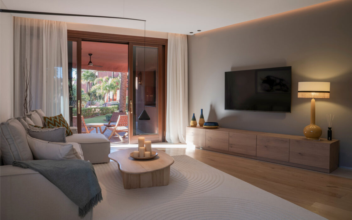 Трехкомнатная квартира в Престижном пляжном комплексе 202 кв.м с террасой