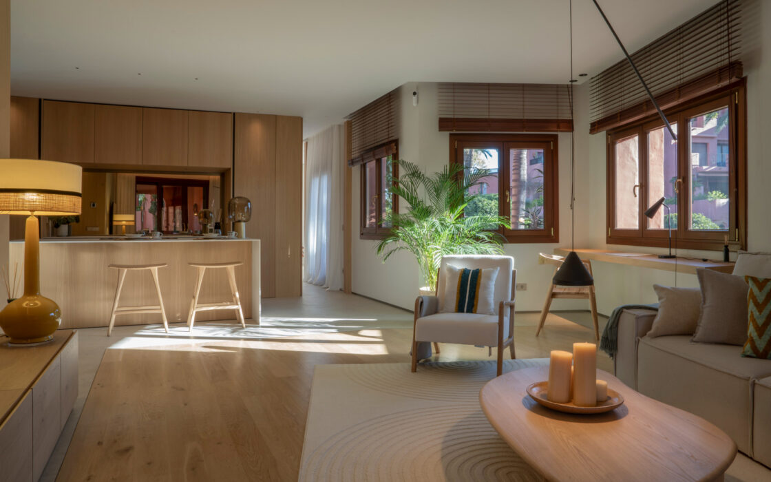 Трехкомнатная квартира в Престижном пляжном комплексе 202 кв.м с террасой