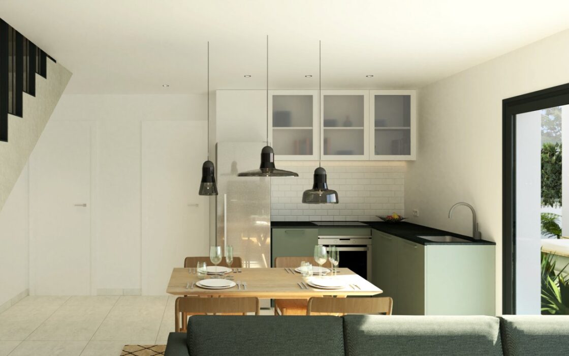 Бунгало в Гран Алаканте, 3 спальни, терраса, бассейн