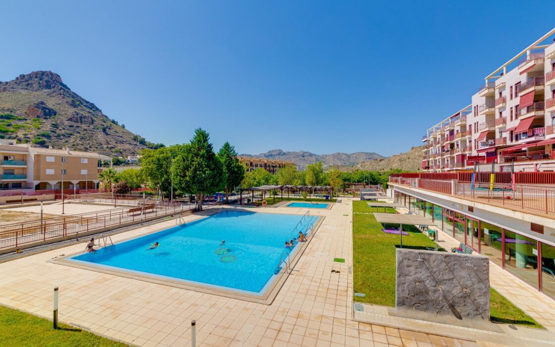 Квартира с террасой, 2 спальни в Вильянуэва-дель-Рио-Сегура