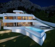 Вілла 413 кв.м з видом на море в Альтеа Хіллс