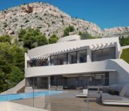 Вілла 413 кв.м з видом на море в Альтеа Хіллс