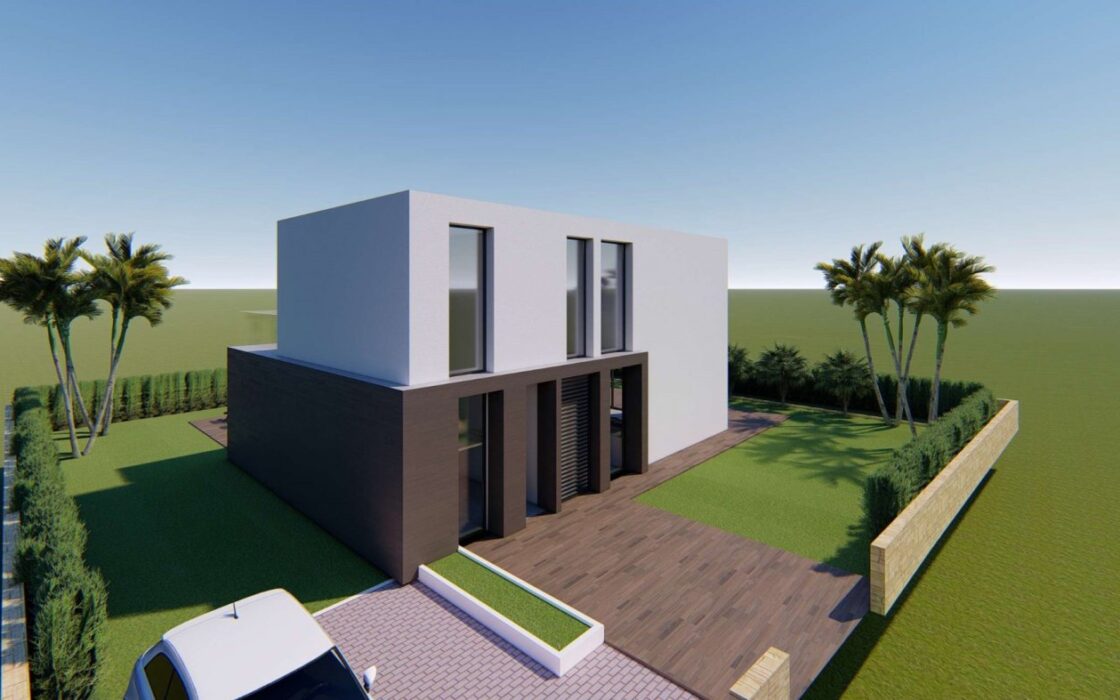 Нова вілла в Полопі 150 кв.м з басейном та терасою