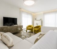 Новые виллы в Кампуморе 250 м от пляжа с бассейном