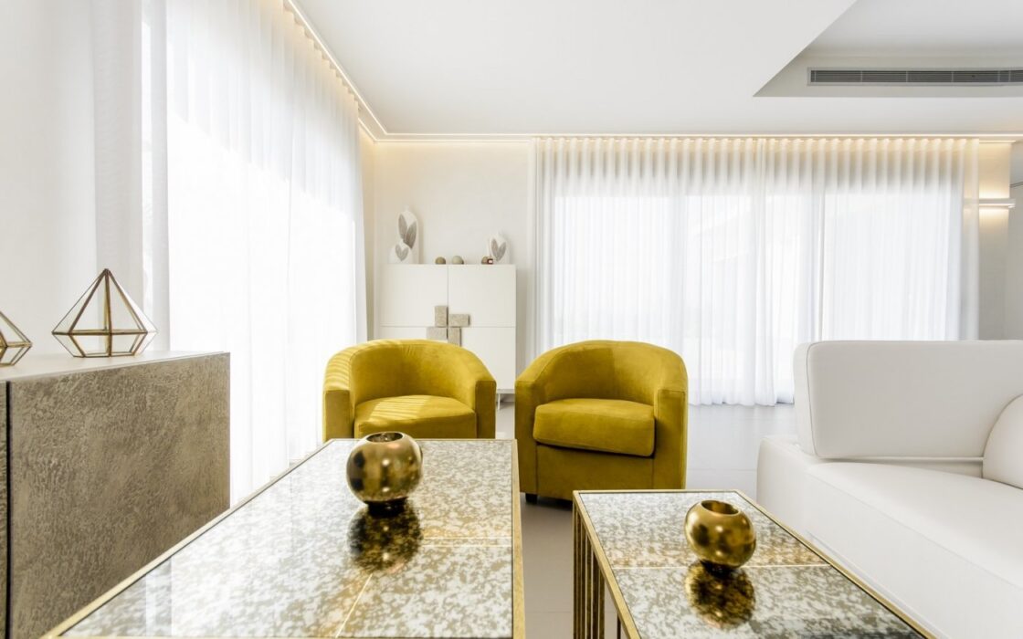 Новые виллы в Кампуморе 250 м от пляжа с бассейном