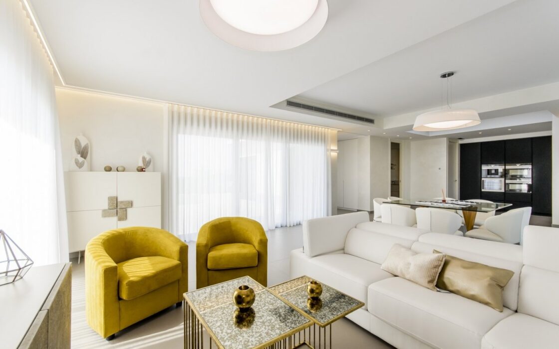 Новые виллы в Кампуморе 250 м от пляжа с бассейном